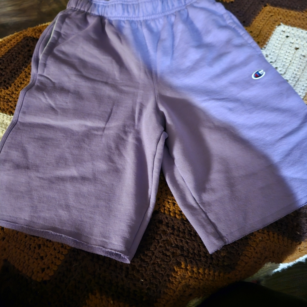 Womens Champeon Sweat Shorts - Picture 2 of 5